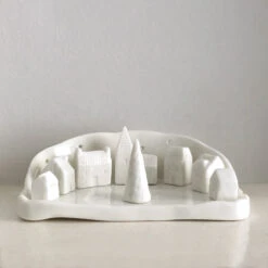 East Of India Porcelain Christmas Village -Yanke Home Shop 1550 east of india porcelain christmas village 1