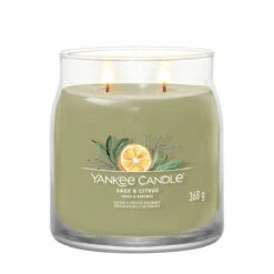 Yankee Candle Sage & Citrus Signature Medium Jar Candle -Yanke Home Shop 1629995e sage citrus signature medium jar candle 2