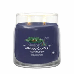 Yankee Candle Lakefront Lodge Signature Medium Jar Candle -Yanke Home Shop 1630024e lakefront lodge signature medium jar candle 2