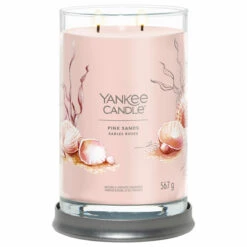 Yankee Candle Pink Sands Signature Large Tumbler Candle -Yanke Home Shop 1630030e pink sands signature large tumbler candle 2