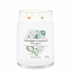 Yankee Candle Baby Powder Signature Large Jar Candle -Yanke Home Shop 1701370e baby powder signature large jar candle 2