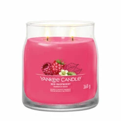 Yankee Candle Red Raspberry Signature Medium Jar Candle -Yanke Home Shop 1701386e red raspberry signature medium jar candle 2