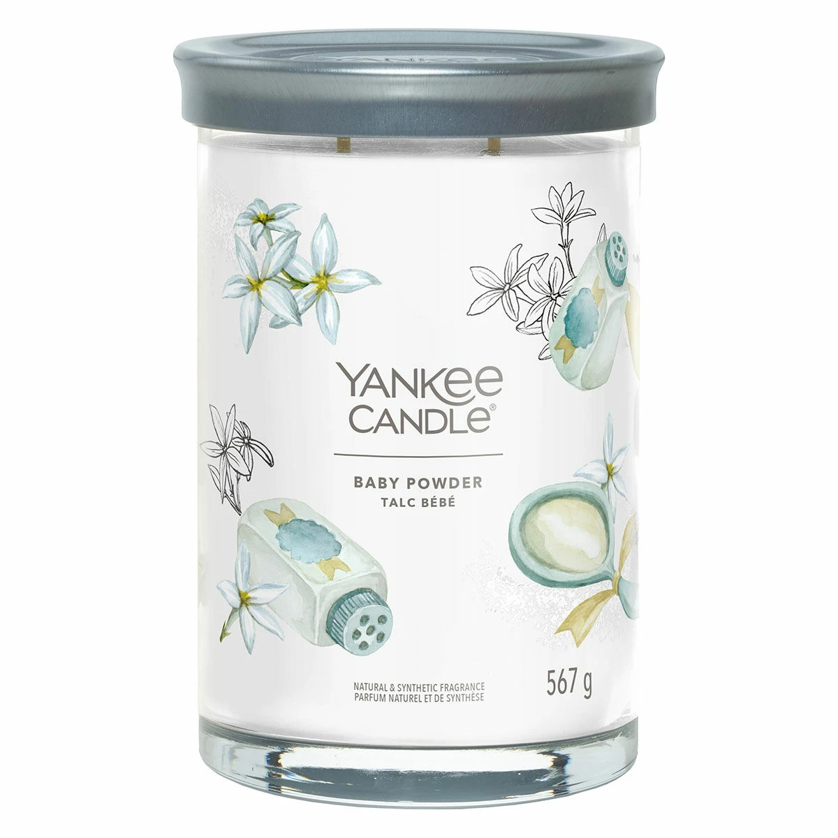 Yankee Candle Baby Powder Signature Large Tumbler Candle 3 Yankee Candle Baby Powder Signature Large Tumbler Candle