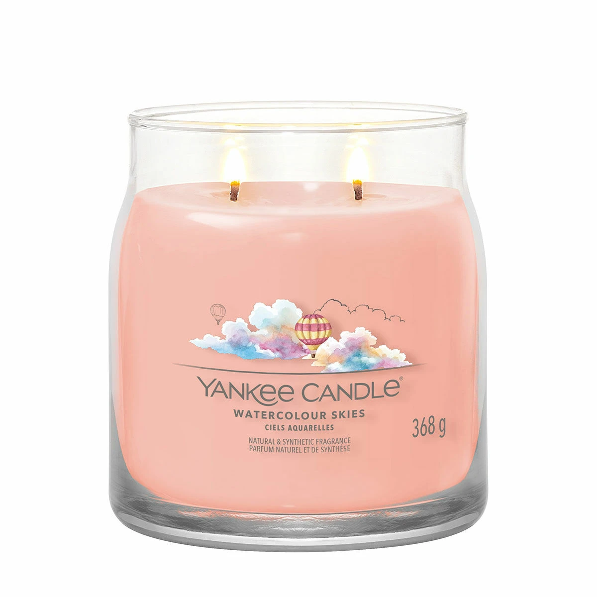 Yankee Candle Watercolour Skies Signature Medium Jar Candle 4 Yankee Candle Watercolour Skies Signature Medium Jar Candle - Image 2