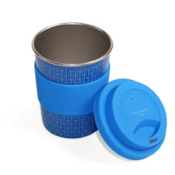 Ted Baker JAMMEES T Blue 227ml Mini Travel Cup 10 Ted Baker JAMMEES T Blue 227ml Mini Travel Cup -Yanke Home Shop 265344 3