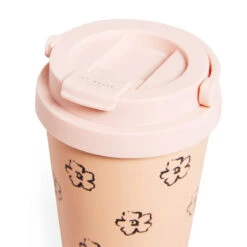 Ted Baker BETTANI Magnolia Flower Pink 450ml Large Travel Cup 9 Ted Baker BETTANI Magnolia Flower Pink 450ml Large Travel Cup -Yanke Home Shop 265366 4