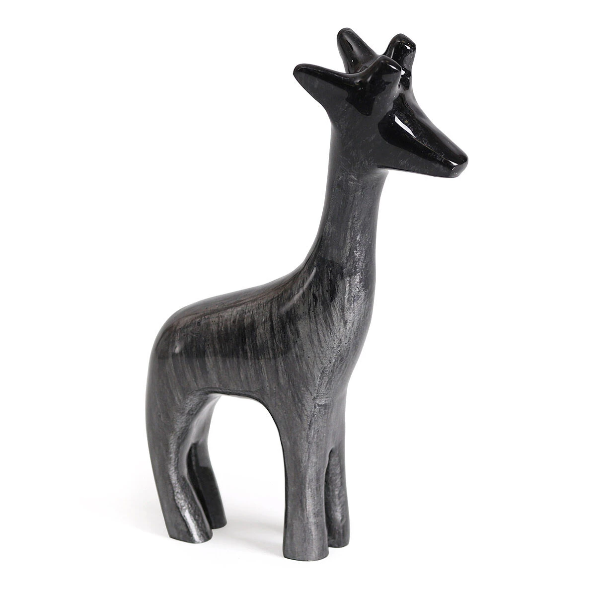Tilnar Art Aluminark Brushed Black Large Giraffe 3 Tilnar Art Aluminark Brushed Black Large Giraffe