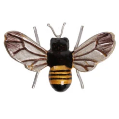 Tilnar Art Aluminark Brushed Small Silver Wing Bee -Yanke Home Shop 36084 wg tilnar art aluminark brushed small silver wing bee 3