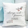 Personalised Always And Forever Cushion 2 Personalised Always And Forever Cushion -Yanke Home Shop 4004592 pmc personalised always and forever cushion 1