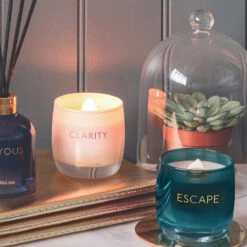 Stoneglow Infusion Clarity Cashmerian Woods & Saffron Tumbler Candle -Yanke Home Shop 6703 stoneglow infusion clarity tumbler candle 3