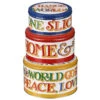 Emma Bridgewater Brighter World Set Of Three Round Cake Tins 1 Emma Bridgewater Brighter World Set Of Three Round Cake Tins -Yanke Home Shop bri3146 emma bridgewater brighter world set of three round cake tins 1