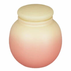 Paddywax Orb 141g Sparkling Hibiscus Ombre Frosted Glass Soy Candle