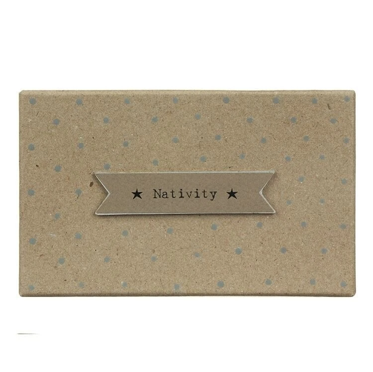 East Of India Natural Little Boxed Nativity Set 6 East Of India Natural Little Boxed Nativity Set - Image 4