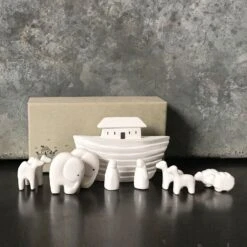 East Of India Porcelain Noah’s Ark Set