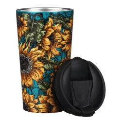 Front Page -Yanke Home Shop eco chic n015 sunflowers stainless steel travel coffee cup 02