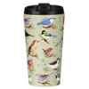 Eco Chic Green Wild Birds Stainless Steel Travel Coffee Cup -Yanke Home Shop eco chic n02 green wild birds stainless steel travel coffee cup 01