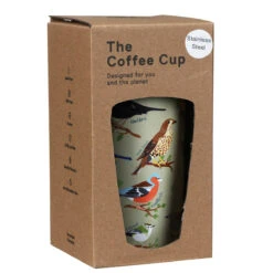 Eco Chic Green Wild Birds Stainless Steel Travel Coffee Cup 13 Eco Chic Green Wild Birds Stainless Steel Travel Coffee Cup -Yanke Home Shop eco chic n02 green wild birds stainless steel travel coffee cup 04