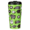 Eco Chic Green Sheep Stainless Steel Travel Coffee Cup -Yanke Home Shop eco chic n08 green sheep stainless steel travel coffee cup 01
