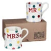 Emma Bridgewater Polka Dot Mr & Mrs Set Of 2 Half Pint Boxed Mugs -Yanke Home Shop emma bridgewater polka dot mr and mrs set of 2 half pint mugs 1pod020013 x1m
