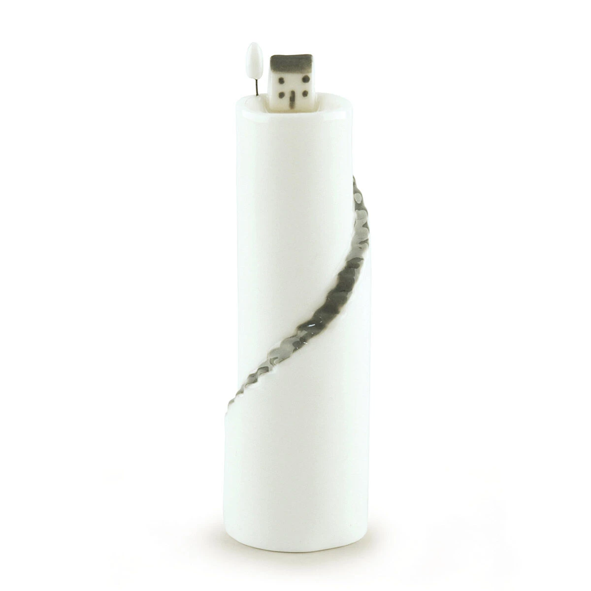 East Of India Cliff House Medium Vase 5 East Of India Cliff House Medium Vase - Image 3