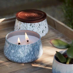 Yankee Candle Fresh Rain Medium Outdoor Candle 12 Yankee Candle Fresh Rain Medium Outdoor Candle -Yanke Home Shop fresh rain ocean hibiscus 3