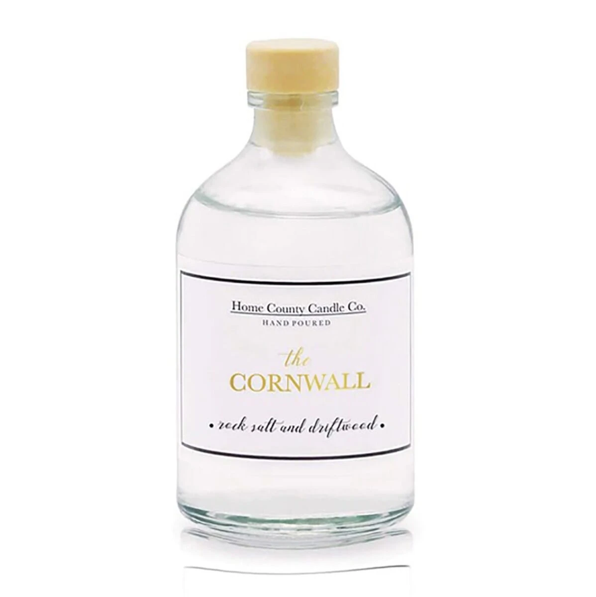 Home County Candle Co. The Cornwall - Rock Salt & Driftwood 100ml Reed Diffuser Refill 3 Home County Candle Co. The Cornwall - Rock Salt & Driftwood 100ml Reed Diffuser Refill