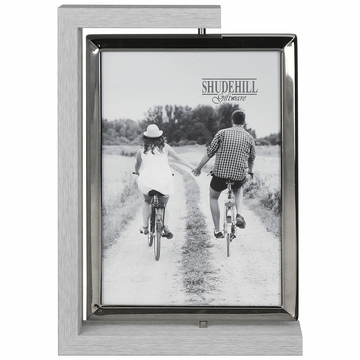 Shudehill Grey Wood Look 5x7 Rotating Portrait Photo Frame 5 Shudehill Grey Wood Look 5x7 Rotating Portrait Photo Frame - Image 3