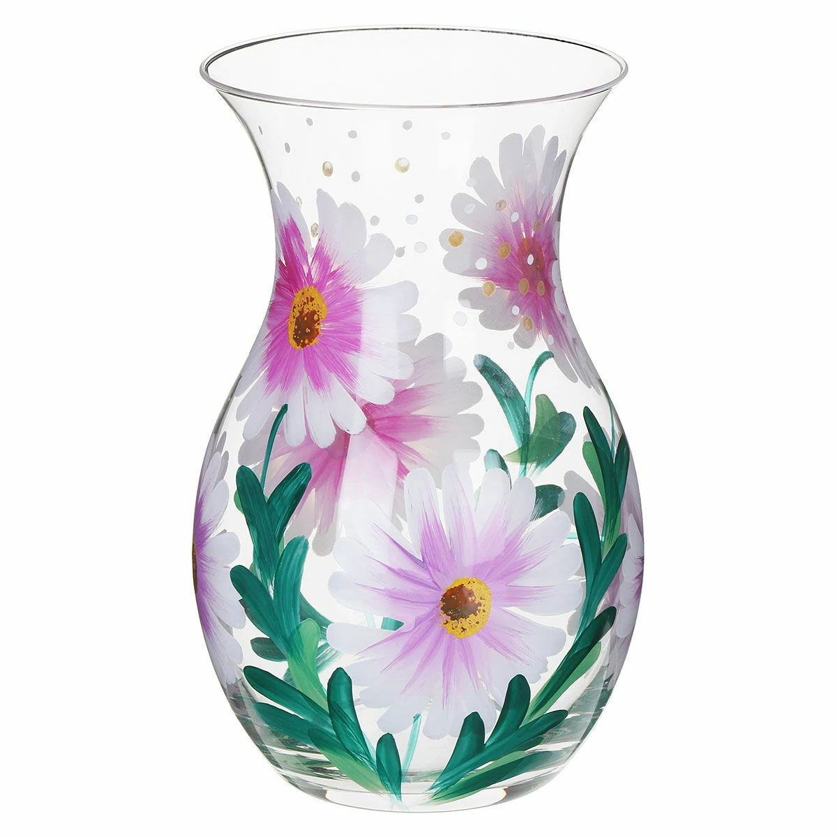 Lynsey Johnstone Hand Painted Cosmos Posy Vase 4 Lynsey Johnstone Hand Painted Cosmos Posy Vase - Image 2