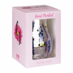 Lynsey Johnstone Hand Painted Bees & Lavender Posy Vase 13 Lynsey Johnstone Hand Painted Bees & Lavender Posy Vase -Yanke Home Shop lesser pavey lp49761 lynsey johnstone bees lavender posy vase 3