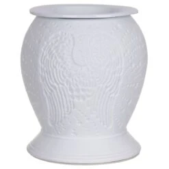 Desire Bulbous Angel Wings Aroma Ceramic Lamp Wax Melt Warmer