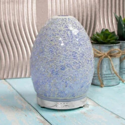 Desire Lilac Mosaic Egg Colour Changing Aroma Humidifier 8 Desire Lilac Mosaic Egg Colour Changing Aroma Humidifier -Yanke Home Shop lesser and pavey lp47488 desire lilac mosaic humidifier lifestyle 2
