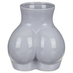 Desire Grey Body Derriere Vase -Yanke Home Shop lesser and pavey lp48106 grey derriere vase 03