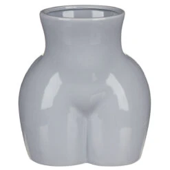 Desire Grey Body Derriere Vase -Yanke Home Shop lesser and pavey lp48106 grey derriere vase 04