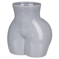 Desire Grey Body Derriere Vase -Yanke Home Shop lesser and pavey lp48106 grey derriere vase 05