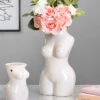 Desire White Body Torso Vase -Yanke Home Shop lesser and pavey lp48224 white body torso vase lifestyle v2 1