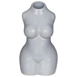 Desire Grey Body Torso Vase -Yanke Home Shop lesser and pavey lp48226 grey body torso vase 2