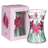 Lynsey Johnstone Hand Painted Lily Hourglass Vase -Yanke Home Shop lesser and pavey lp48328 lily lynsey johnstone vase 03