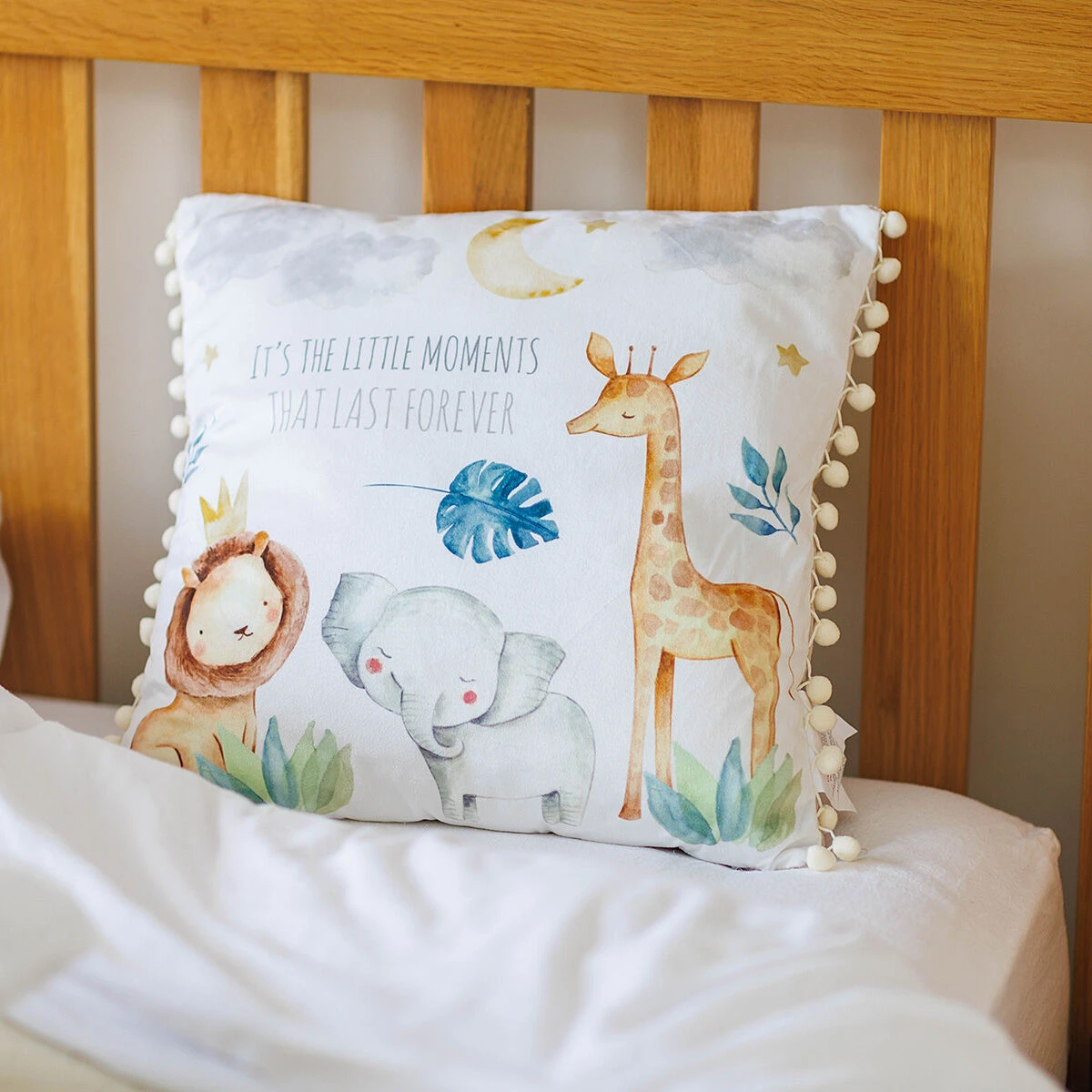 Little Moments Safari Cushion 4 Little Moments Safari Cushion - Image 2