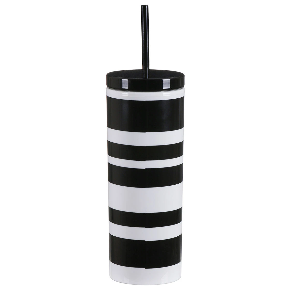 Kate Spade New York Sarah Stripe Acrylic Tumbler With Straw 4 Kate Spade New York Sarah Stripe Acrylic Tumbler With Straw - Image 2