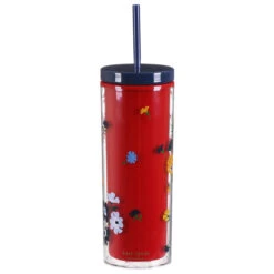 Kate Spade New York Bouquet Toss Acrylic Tumbler With Straw