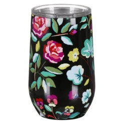 Kate Spade New York Autumn Floral Stainless Steel Wine Tumbler -Yanke Home Shop lifeguard press 224549 kate spade autumn floral wine tumbler 3