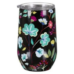Kate Spade New York Autumn Floral Stainless Steel Wine Tumbler -Yanke Home Shop lifeguard press 224549 kate spade autumn floral wine tumbler 4