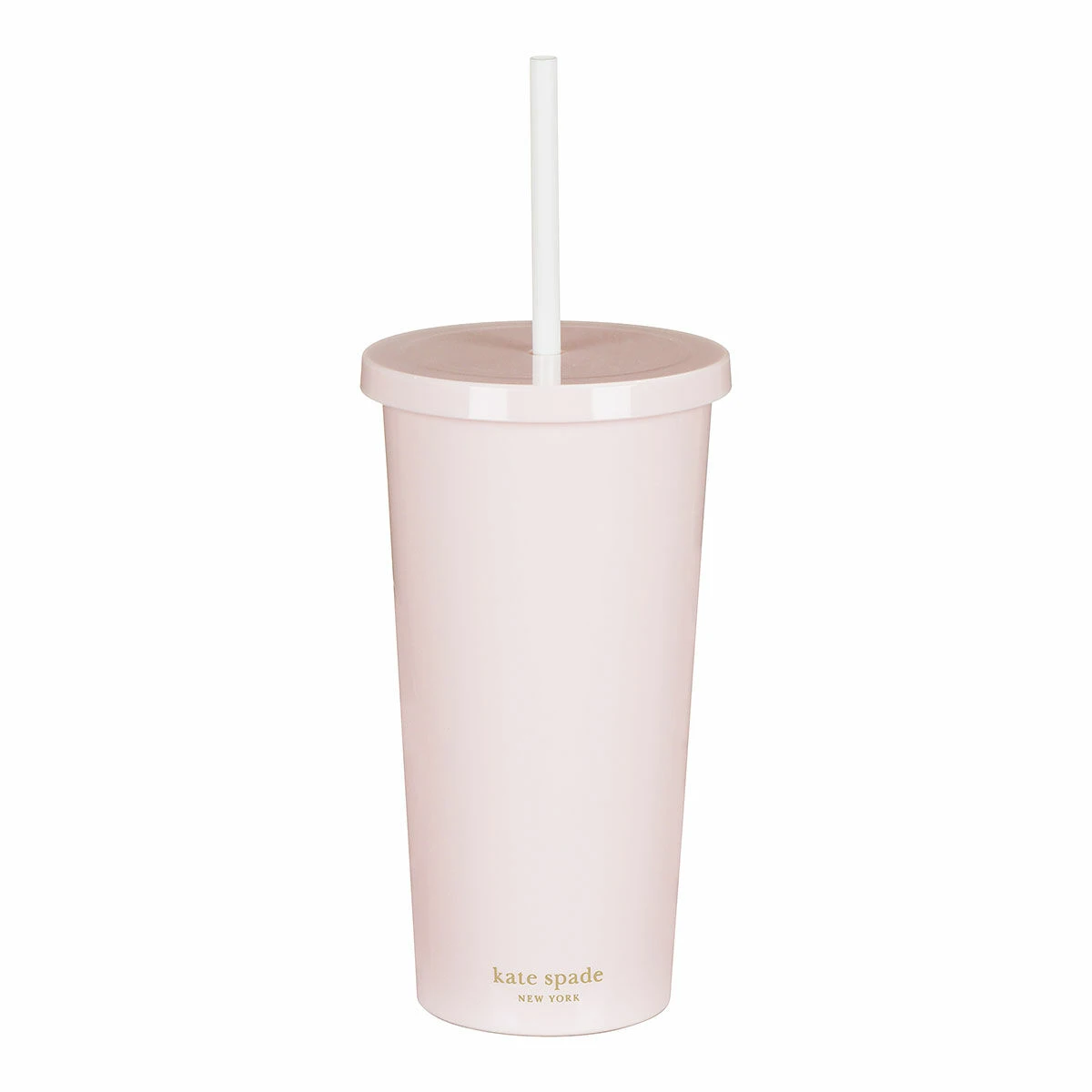 Kate Spade New York Blush Miss To Mrs Bridal Acrylic Tumbler With Straw 4 Kate Spade New York Blush Miss To Mrs Bridal Acrylic Tumbler With Straw - Image 2