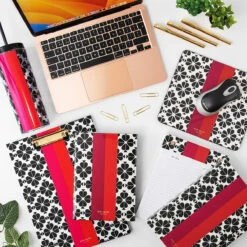 Kate Spade New York Black Spade Flower Acrylic Tumbler With Straw -Yanke Home Shop lifeguard press kate spade black spade flower lifestyle 3