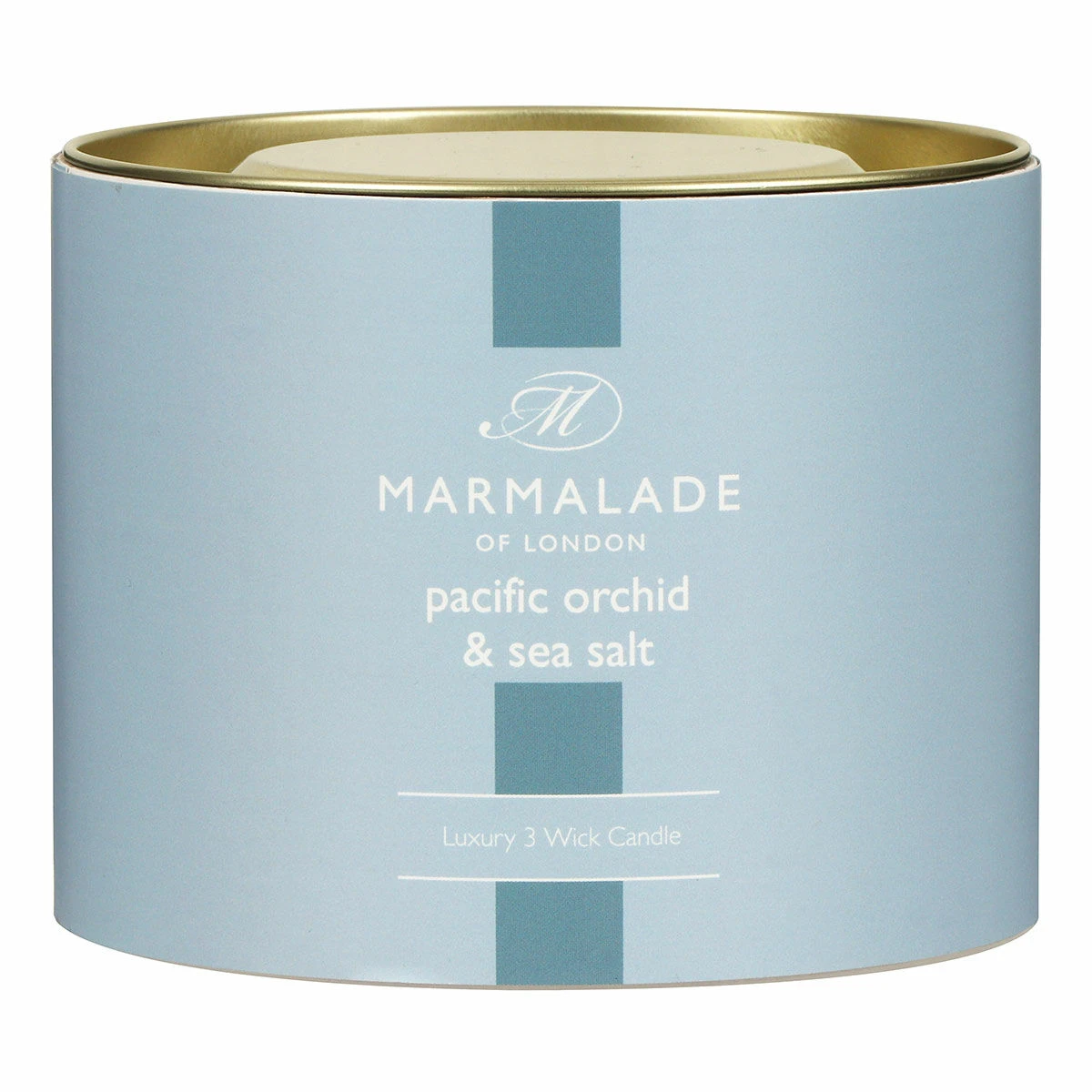Marmalade Of London Pacific Orchid & Sea Salt 400g 3 Wick Glass Soy Candle 9 Marmalade Of London Pacific Orchid & Sea Salt 400g 3 Wick Glass Soy Candle - Image 7