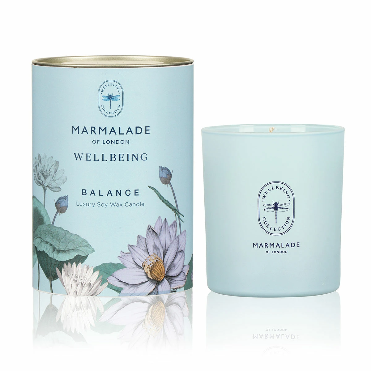 Marmalade Of London Balance 230g Wellbeing Glass Soy Candle 3 Marmalade Of London Balance 230g Wellbeing Glass Soy Candle