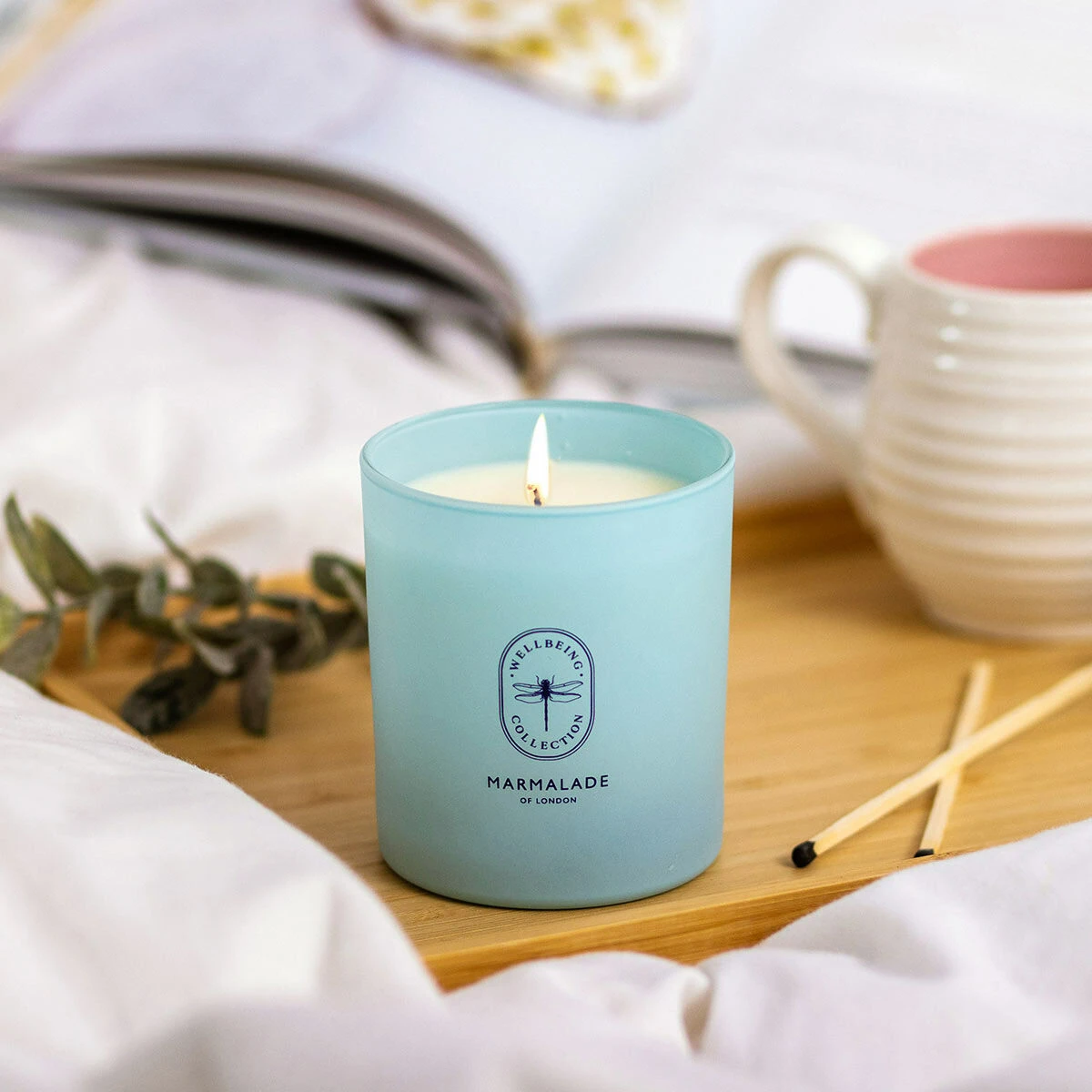 Marmalade Of London Balance 230g Wellbeing Glass Soy Candle 4 Marmalade Of London Balance 230g Wellbeing Glass Soy Candle - Image 2