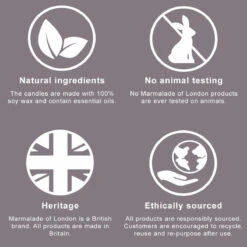 Marmalade Of London Calm 230g Wellbeing Glass Soy Candle -Yanke Home Shop marmalade of london key facts 16