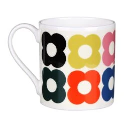 Orla Kiely Spot Flower Fun Large Mug -Yanke Home Shop mclaggan orla kiely msqok161 spot flower fun large mug 30 copy 1