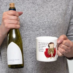 Rosie Made A Thing Leopard Skin Mug -Yanke Home Shop mclaggan rosie made a thing qrh01 leopard skin mug lifestyle 02